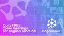 Langclub- English Speaking Club Banner