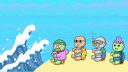 Aqua Shells banner