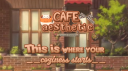 ₍ ☕ 𓏲࣪ . Café Aesthetic ! ⸝⸝ server banner