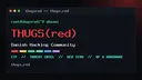 THUGS(red) banner