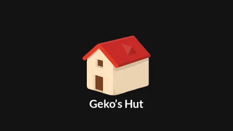 Geko's Hut banner