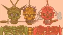Hanging Heads banner