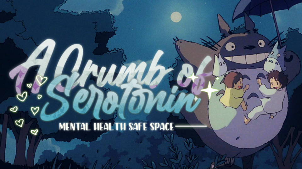 a crumb of serotonin pls Discord server banner