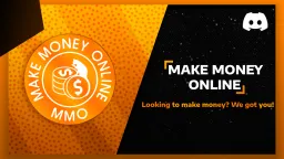 Make Money Online 💸 server banner