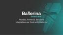 Ballerina Banner