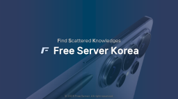 Free Server Korea server banner