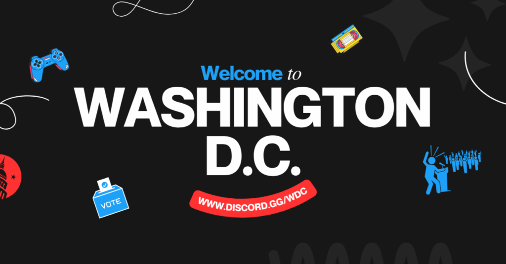 Washington, D.C. Discord server banner
