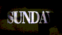 SUNDAY banner