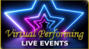 Virtual Performing Live Events banner
