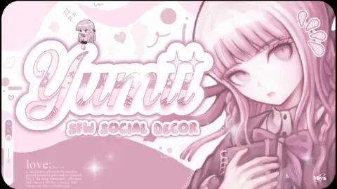 srvr comp 𓂃 🌸 /yumii • hub﹠decor • guild tag banner