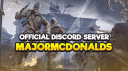 Major's McDons banner