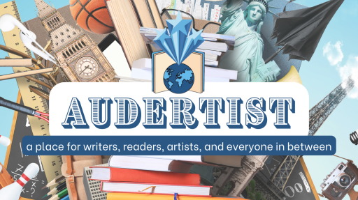 AUDERTIST - For Writers, Readers, Artists, and Everyone In Between Discord server banner