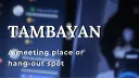 ⭑ /tambayan .  ˖  ೀ banner