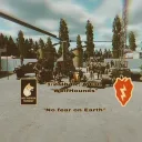 The 1/27th IR, Alpha Co. “Wolfhounds” banner