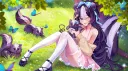 a stinkie skunkie den banner