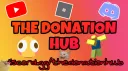 Pls Donate Corporation banner
