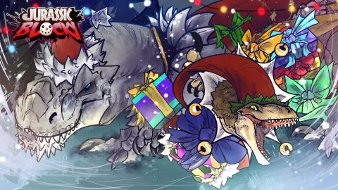 Jurassic Blocky banner