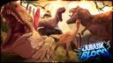 Jurassic Blocky Banner