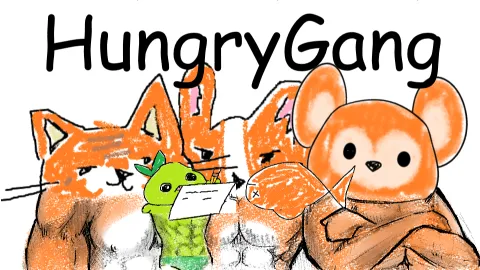 The Hungry Gang banner