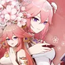 Electron Kitsune || Yae Miko Revamp Discord server banner
