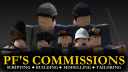 PF's Commissions server banner