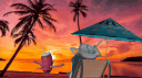 A Scarlet Sunset banner