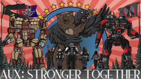 The Auxiliary banner