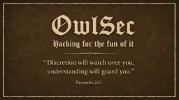 OwlSec server banner