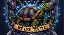 we like turtles banner
