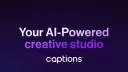 Captions banner