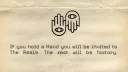 The Hand | Secret Society banner
