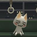 cat in a floatie Banner