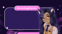 Kyoko | Anime | Social | Emotes | Art banner
