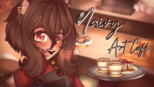 « ☕ Naivy's Art Café ☕ » Discord server banner