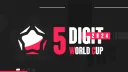 5 Digit World Cup banner