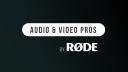 Discovery splash banner for Audio & video pros (by RØDE) Discord server