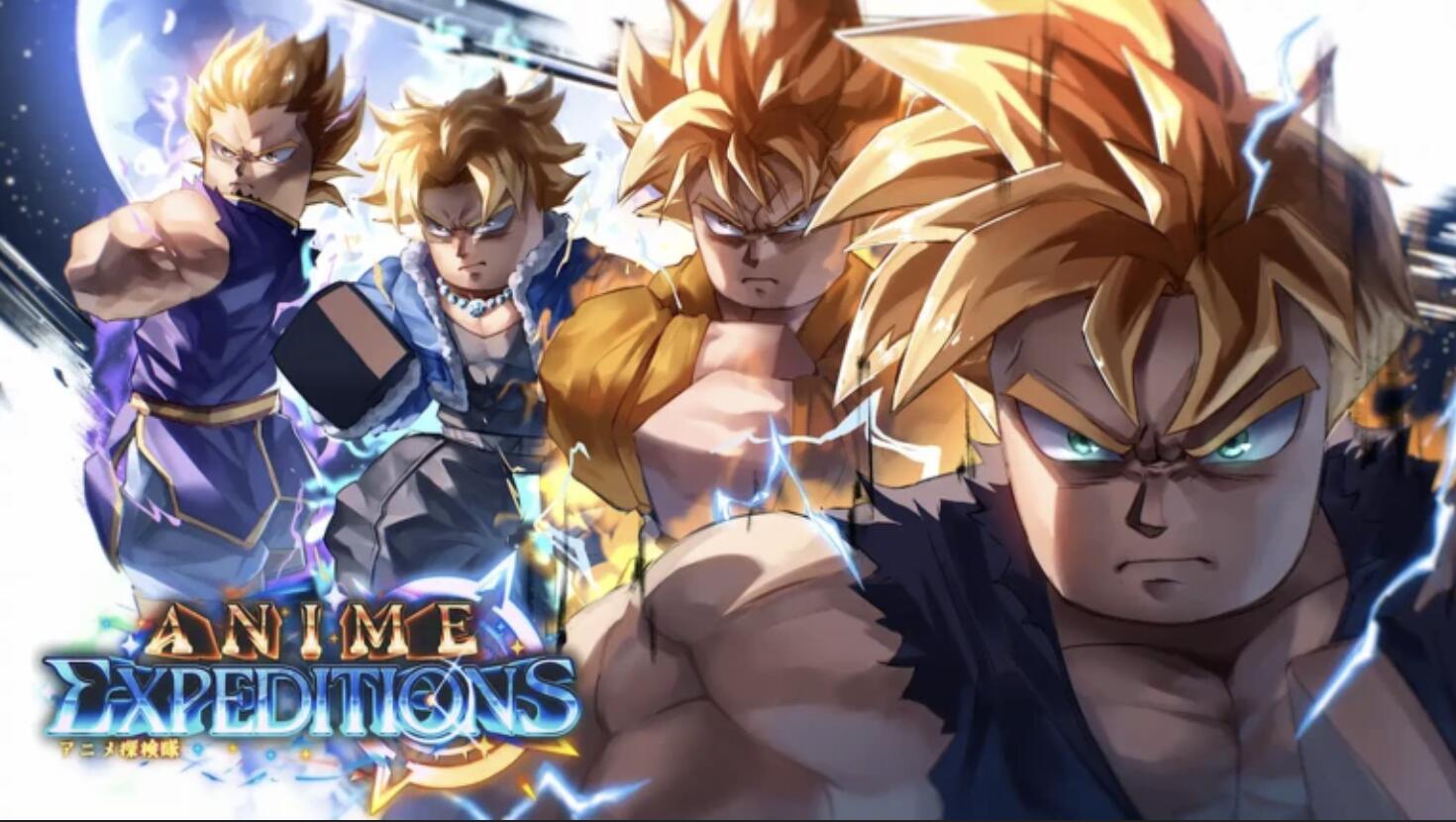 Discovery splash banner for Anime Expeditions Discord server