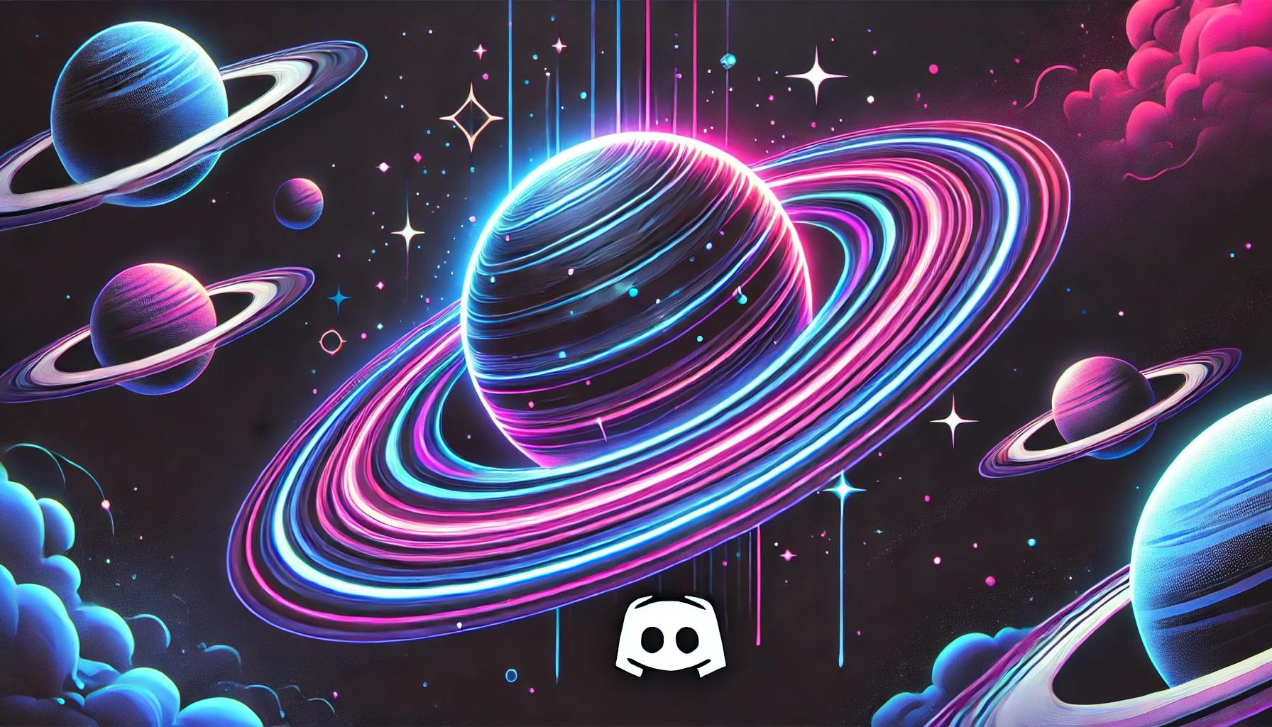 Discovery splash banner for Saturn🌙 Discord server
