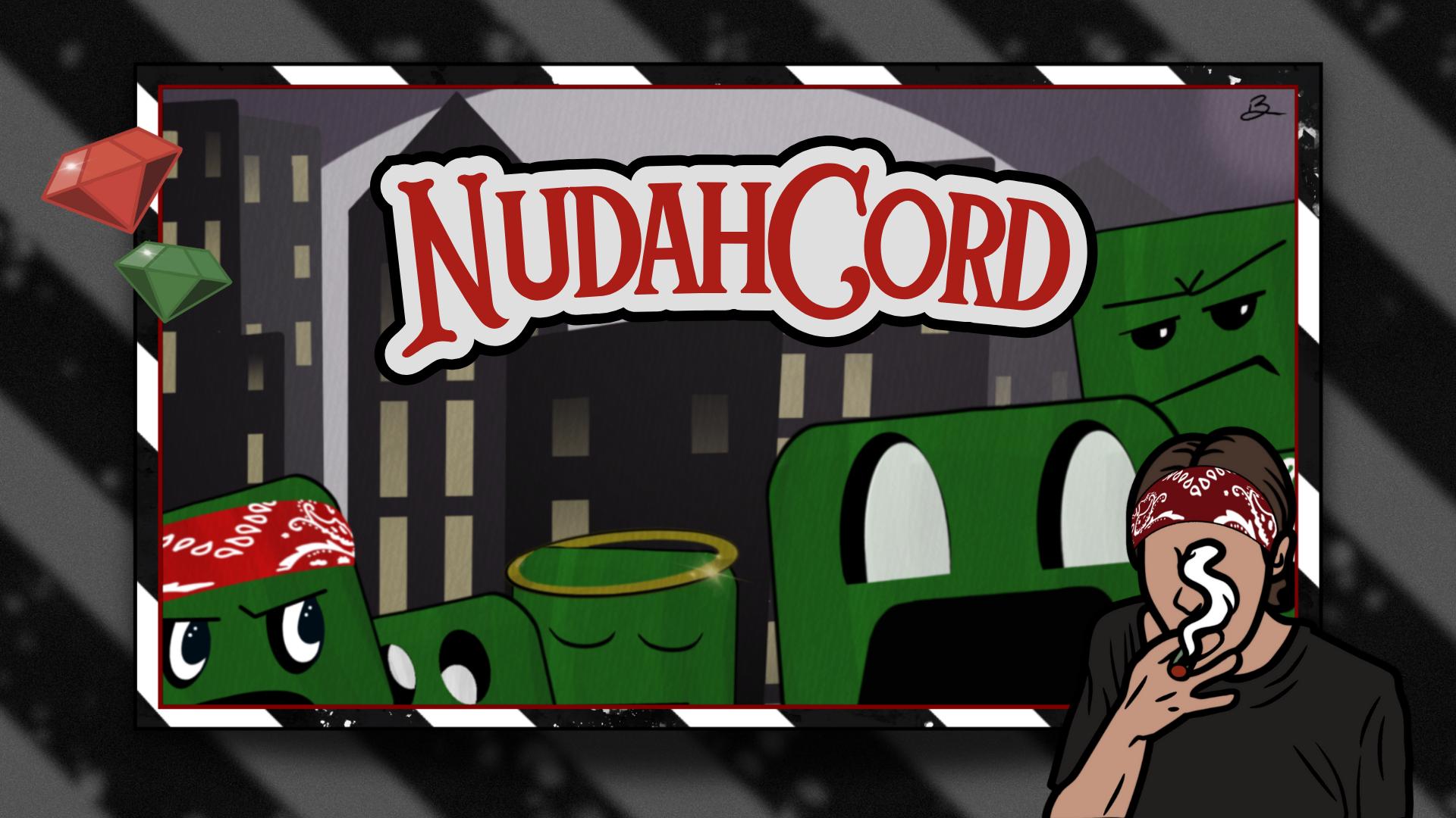 Discovery splash banner for Nudah X Bonk HQ Discord server
