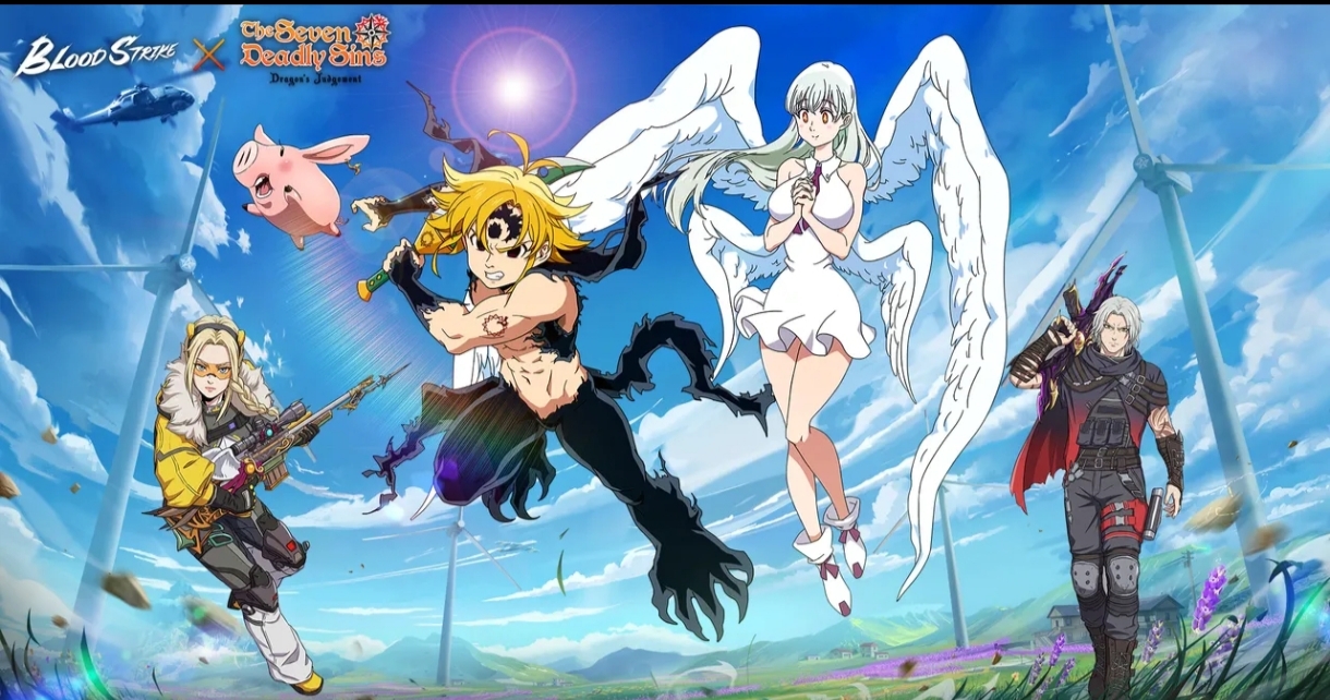 Discovery splash banner for BLOOD STRIKE π 2ND ANNIVERSARY Discord server