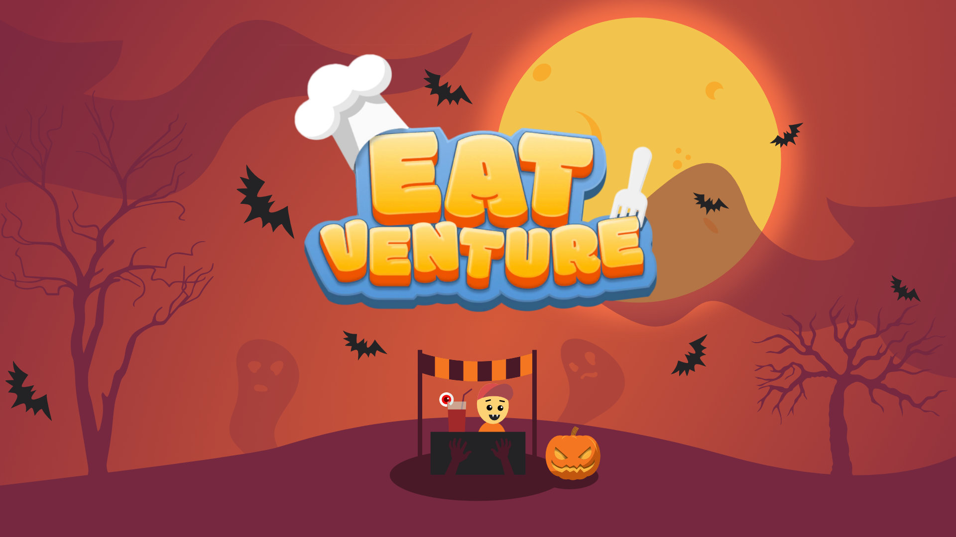Discovery splash banner for Eatventure Discord server