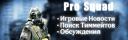 Discovery splash banner for Pro Squad Discord server