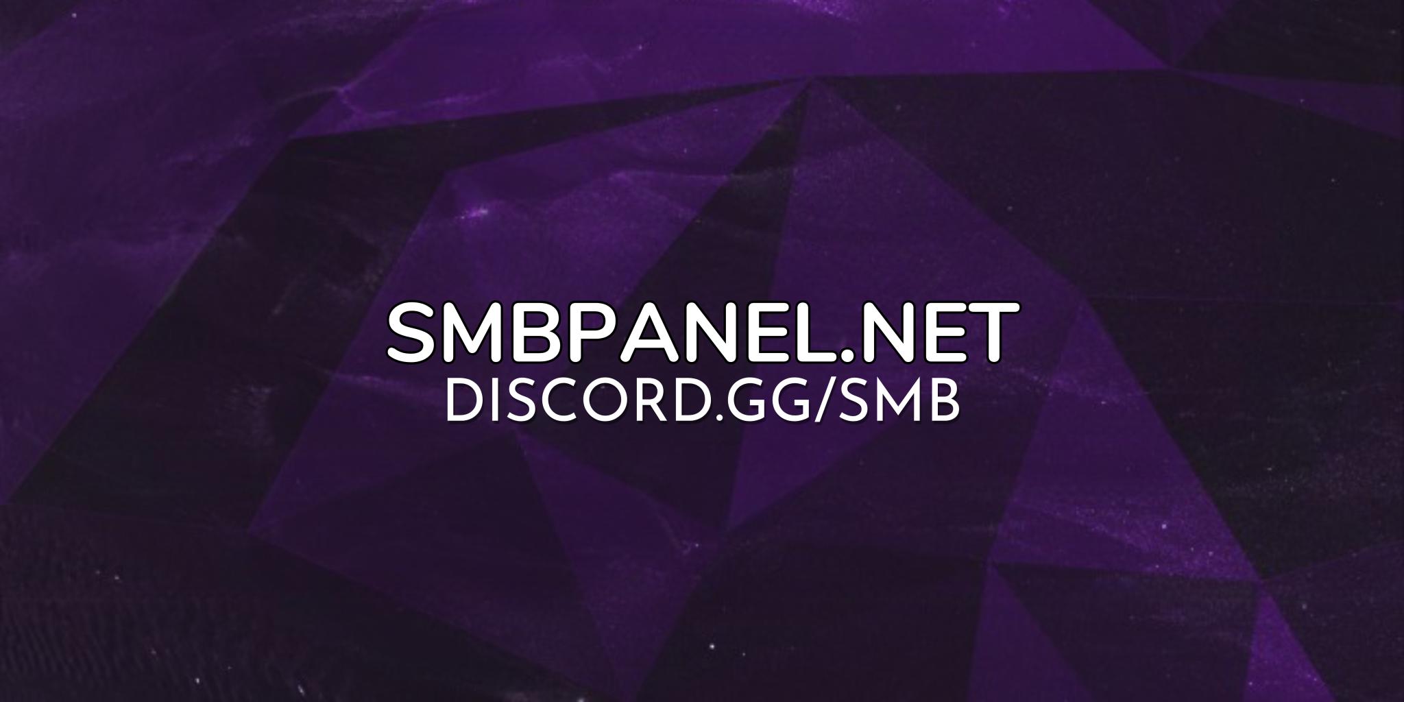 Discovery splash banner for SMB Panel Discord server