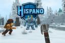 Discovery splash banner for Hytale Hispano🌎 | play.hytalehispano.com Discord server