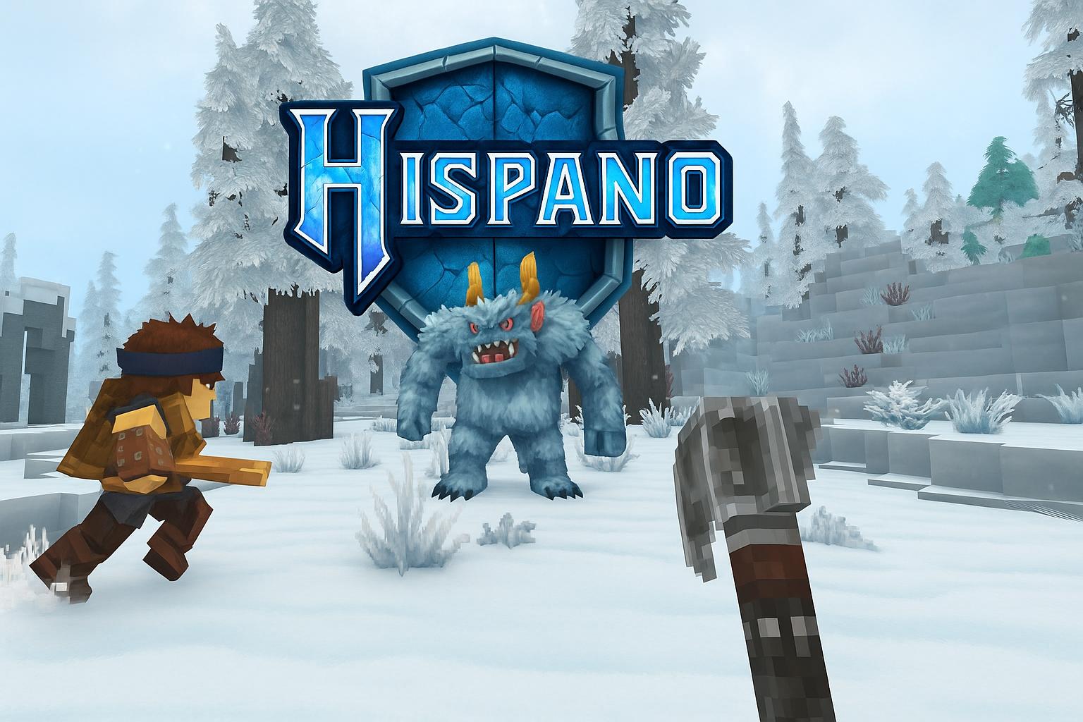 Discovery splash banner for Hytale Hispano🌎 | HytaleHispano.com Discord server
