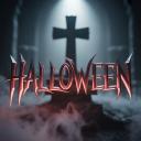 Discovery splash banner for House of Halloween Discord server