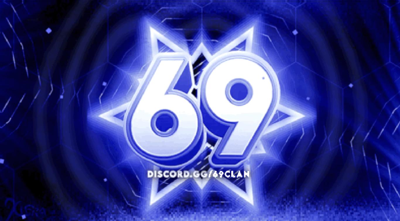 Discovery splash banner for 69 Clan Discord server