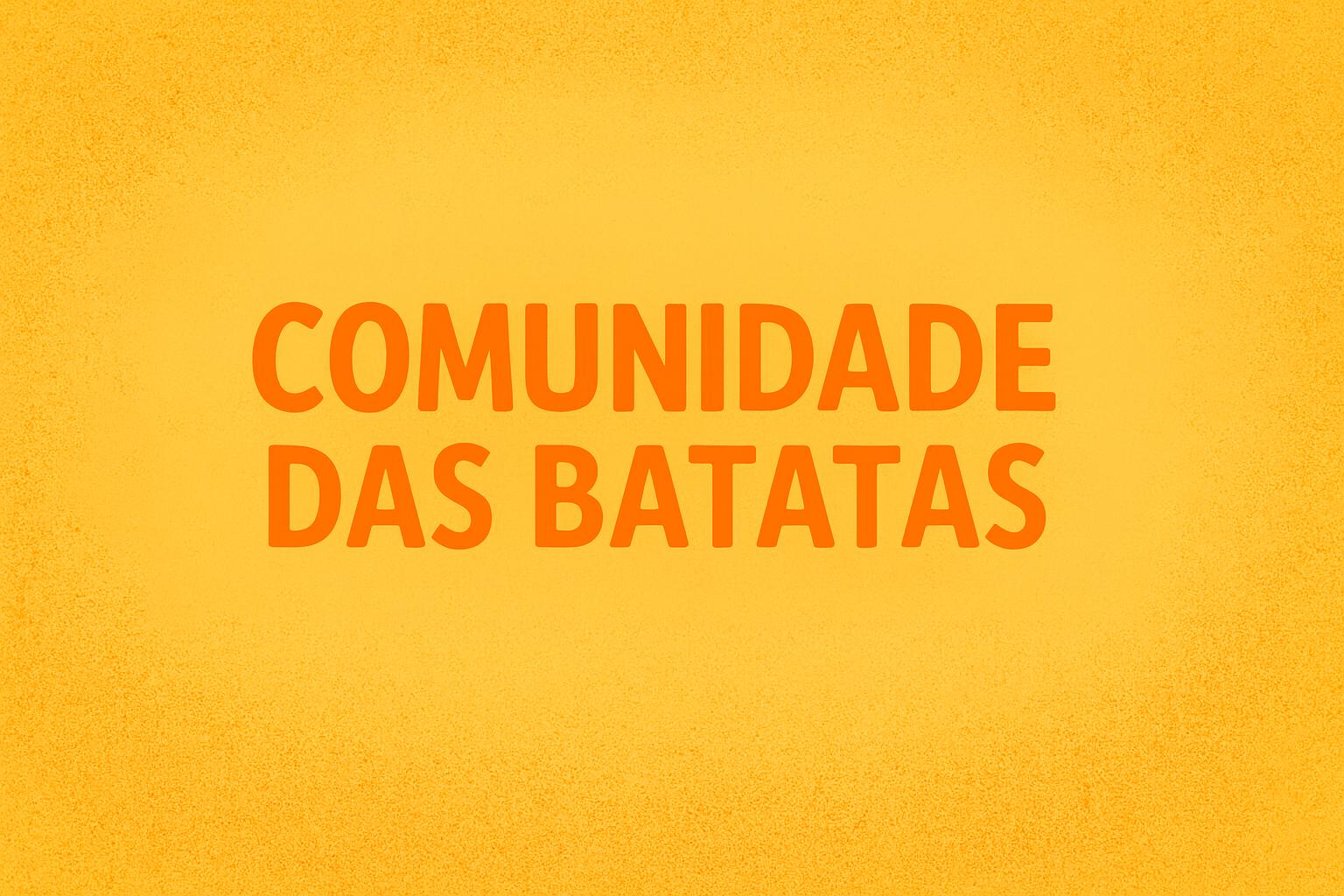 Discovery splash banner for Comunidade das Batatas (CDB) 🎄🎁 Discord server