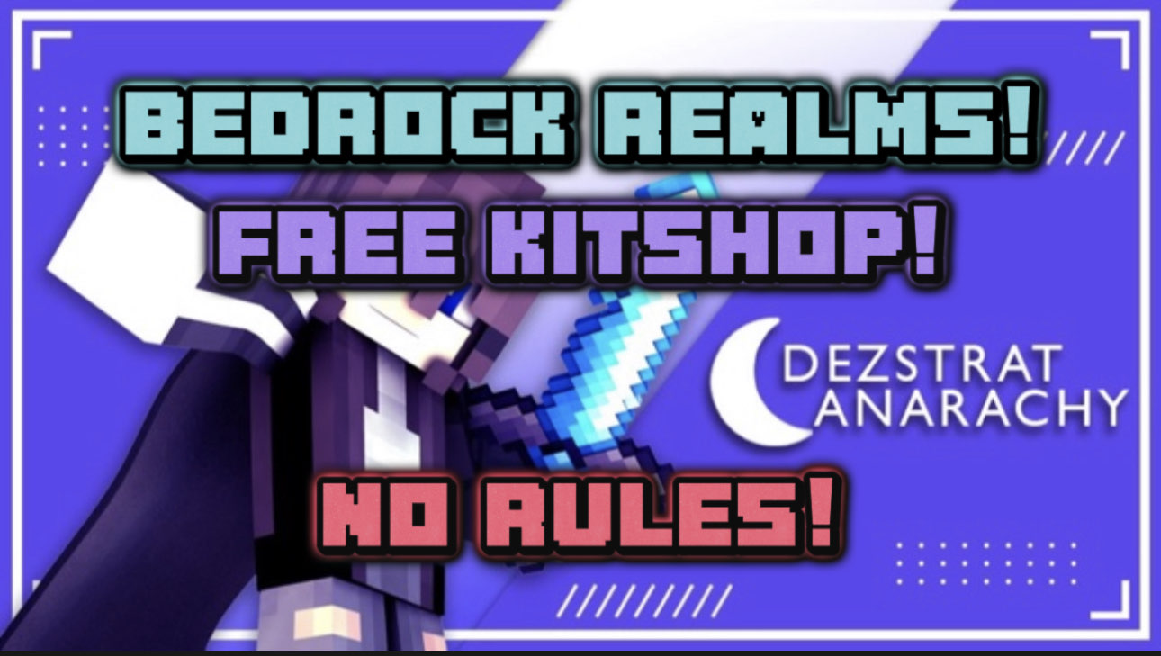 Discovery splash banner for Dezstrat Anarchy Discord server