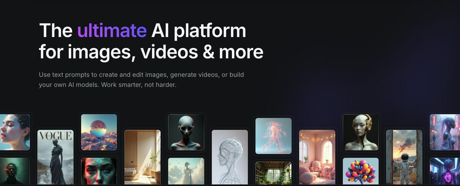 Discovery splash banner for getimg.ai Discord server